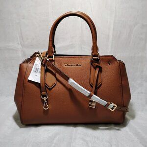 MICHAEL Michael Kors Hayes Satchel NWT